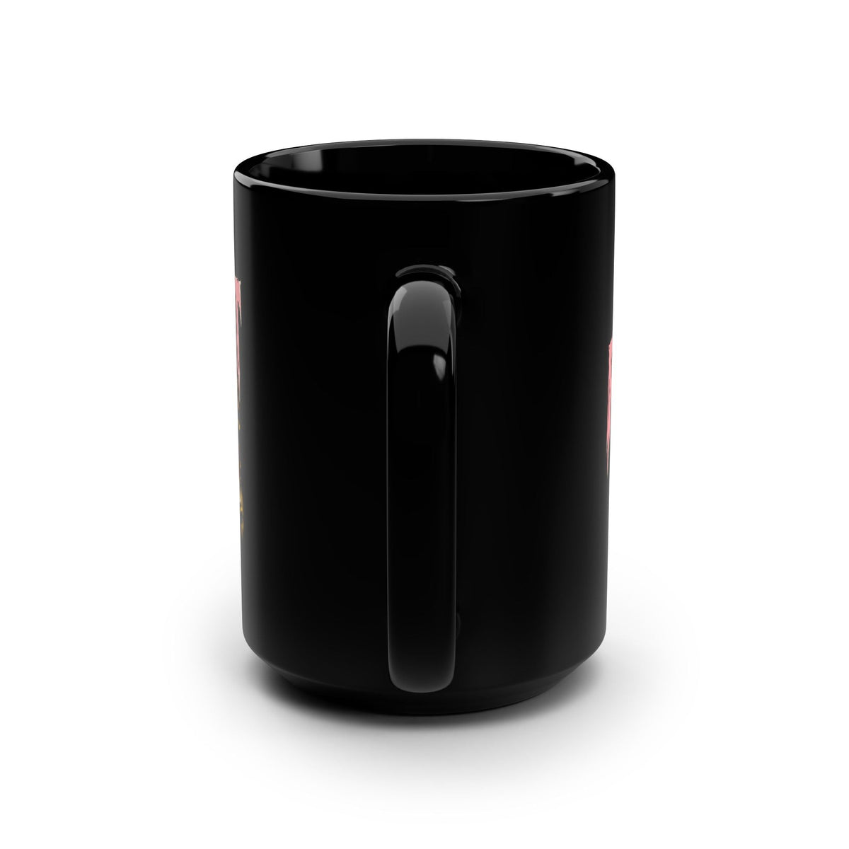 Fright for a cure! Black Mug, 15oz